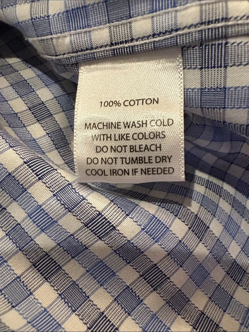 UNTUCKit Men's Durif Wrinkle-Free Gingham Button Down Shirt XXX-Large